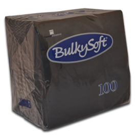 Black Cocktail Napkins 4000