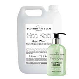 Scottish Fine Soaps Sea Kelp Hand Wash 6x500ml/5ltr
